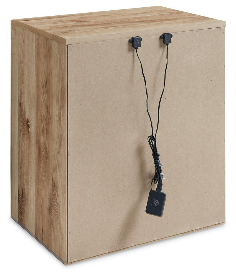 Hyanna Full Panel Storage Bed, Dresser, Mirror and Nightstand