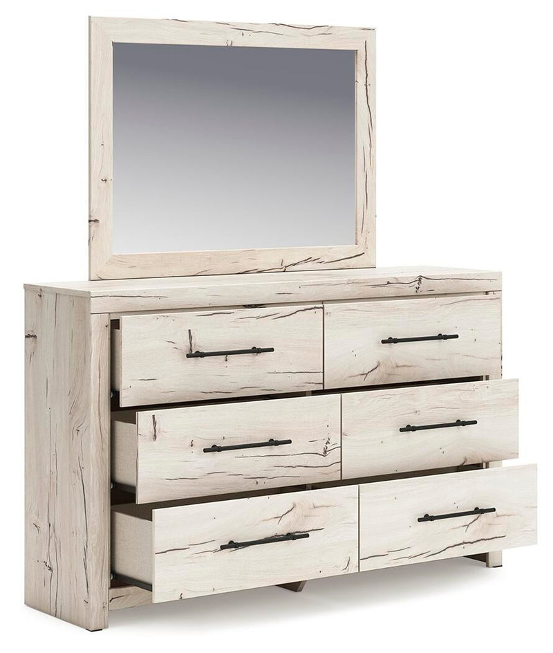 Lawroy Queen Panel Headboard, Dresser and Mirror