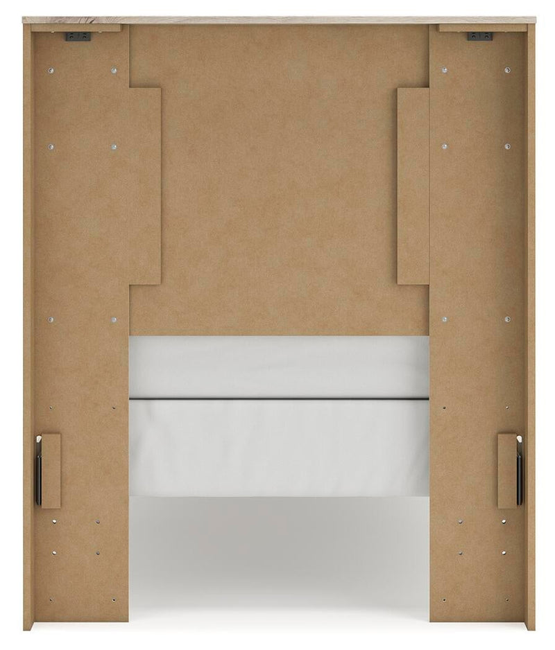 Lawroy Twin Panel Bed, Dresser, Mirror, Chest and Nightstand