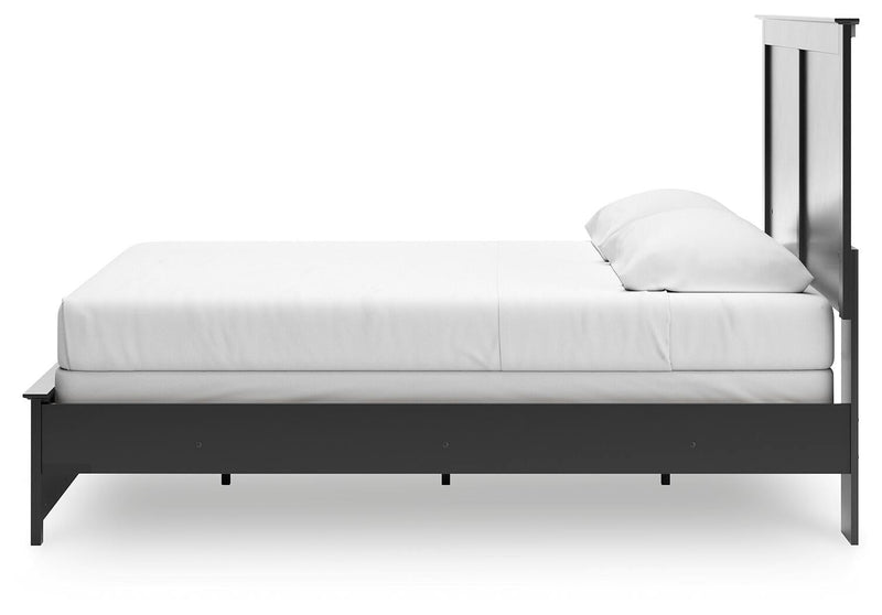 Maribel King Panel Bed, Dresser and Mirror