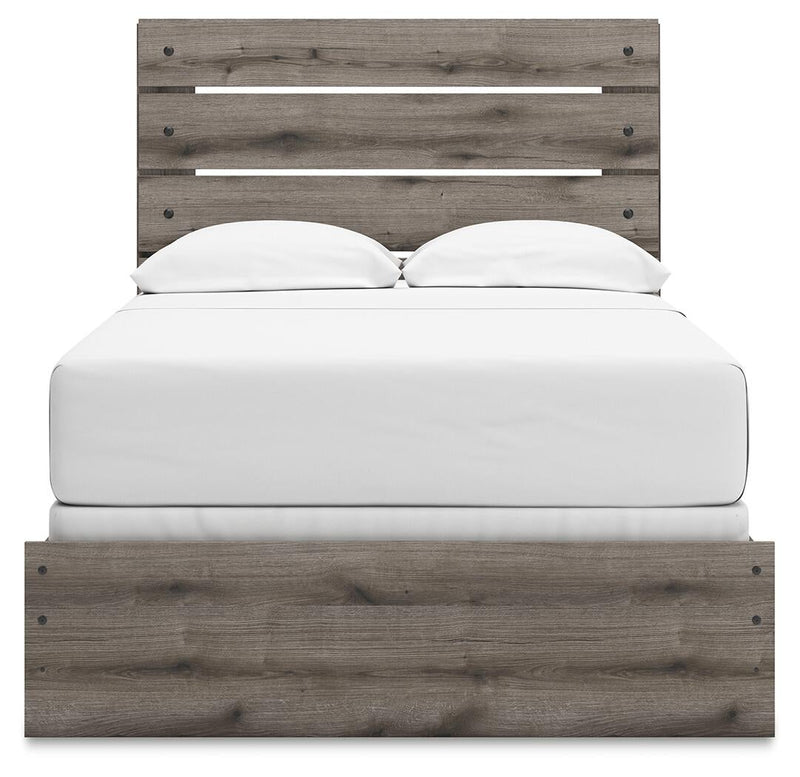 Graystorm Full Panel Bed, Dresser and Mirror