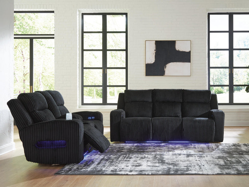 Belvarrow Sofa and Loveseat