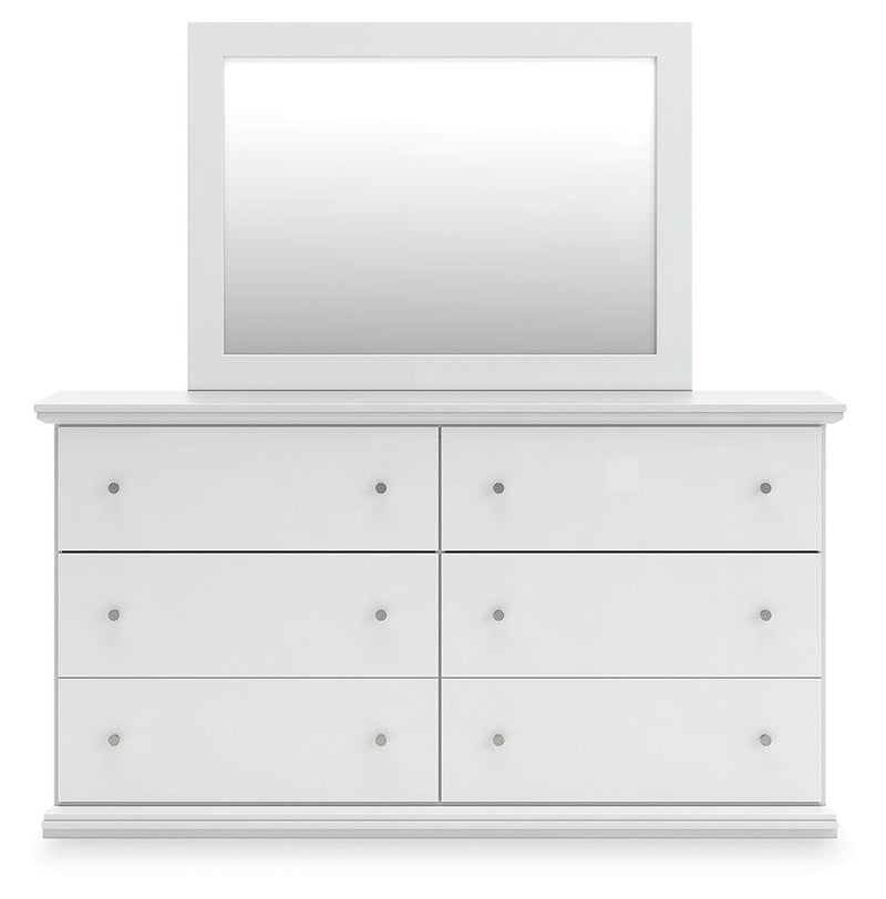 Bostwick Shoals Twin Panel Bed, Dresser, Mirror, Chest and Nightstand