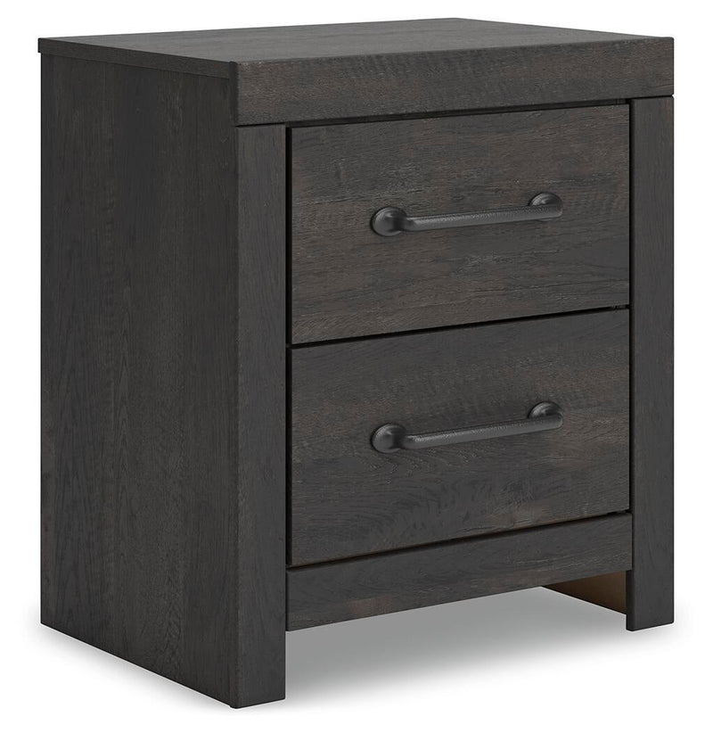 Hollivern Full Panel Bed, Dresser, Mirror and Nightstand