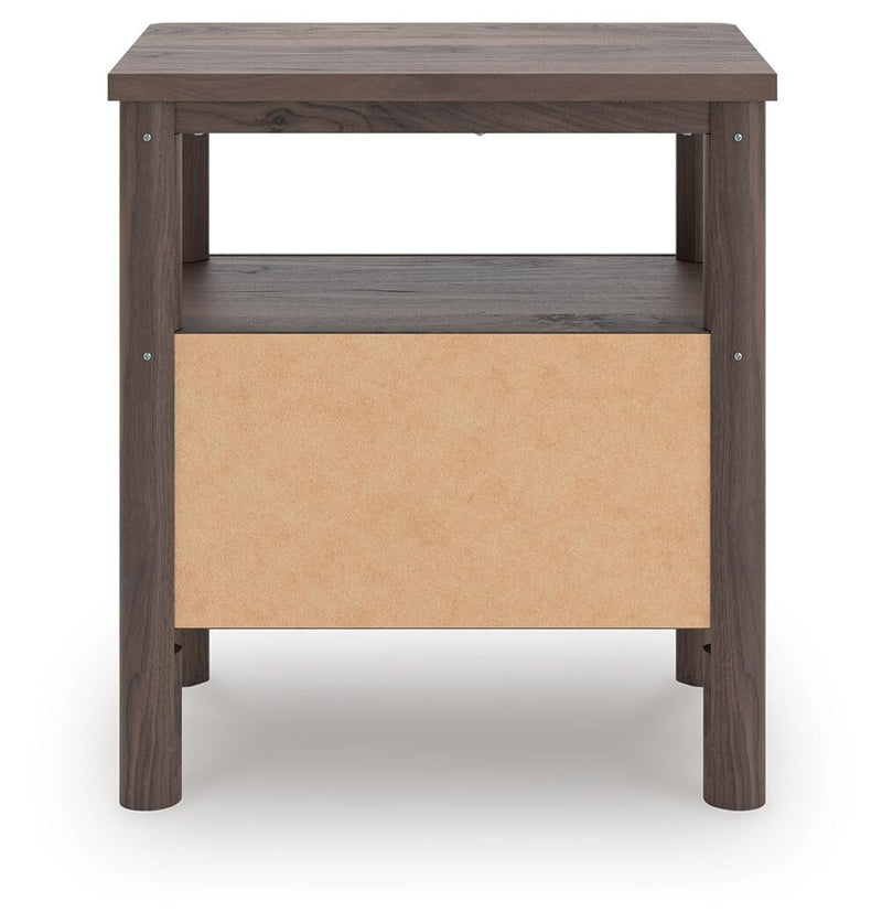 Pamytta Full Panel Bed, Dresser, Mirror, Chest and Nightstand