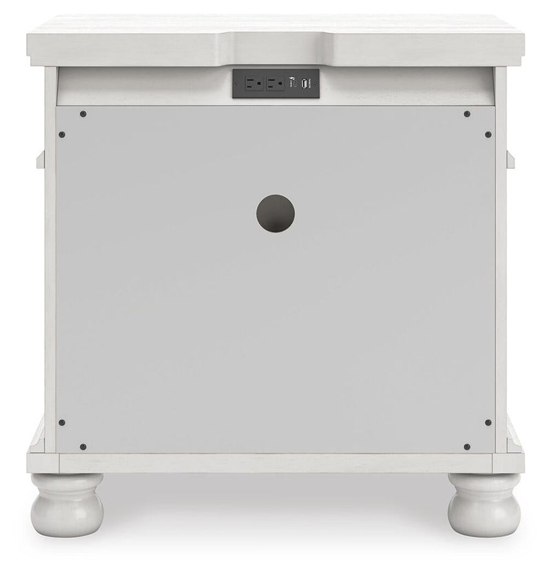 Rowlenstown Queen Poster Bed, Dresser, Mirror and Nightstand