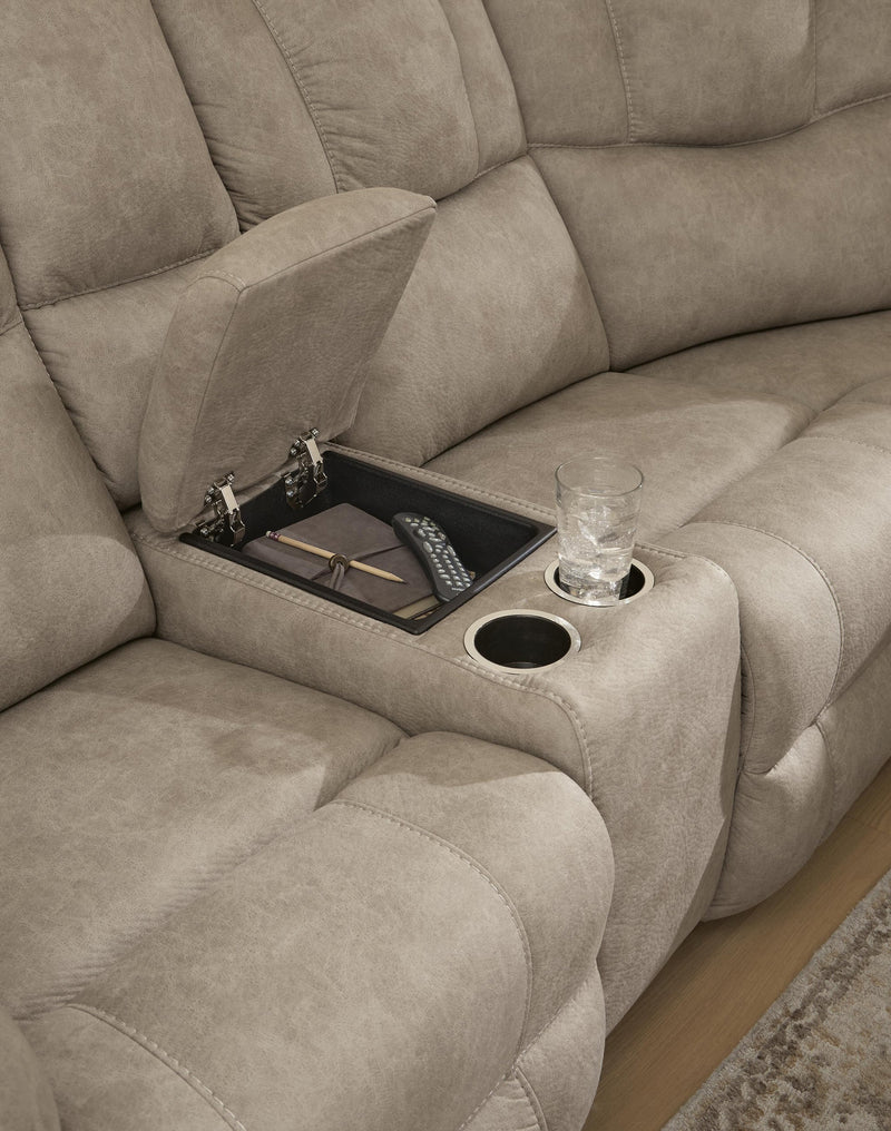Pearce-Pike 3-Piece Reclining Sectional with Double Console