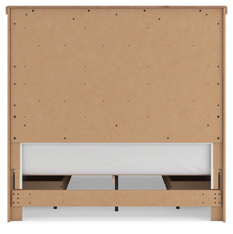 Savonport Queen Panel Storage Bed, Dresser, Mirror, Chest and Nightstand