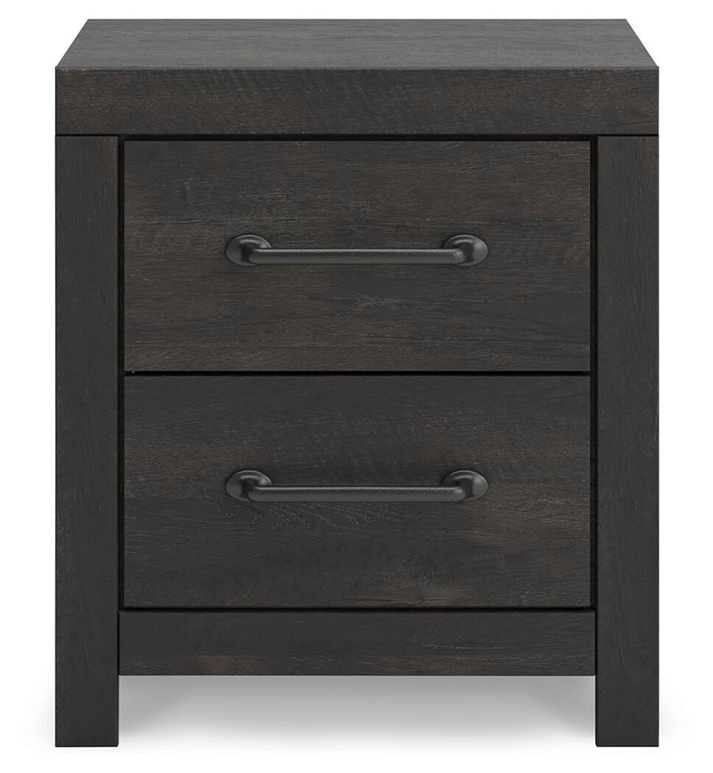 Delmorta Twin Panel Storage Bed, Dresser, Mirror, Chest and Nightstand