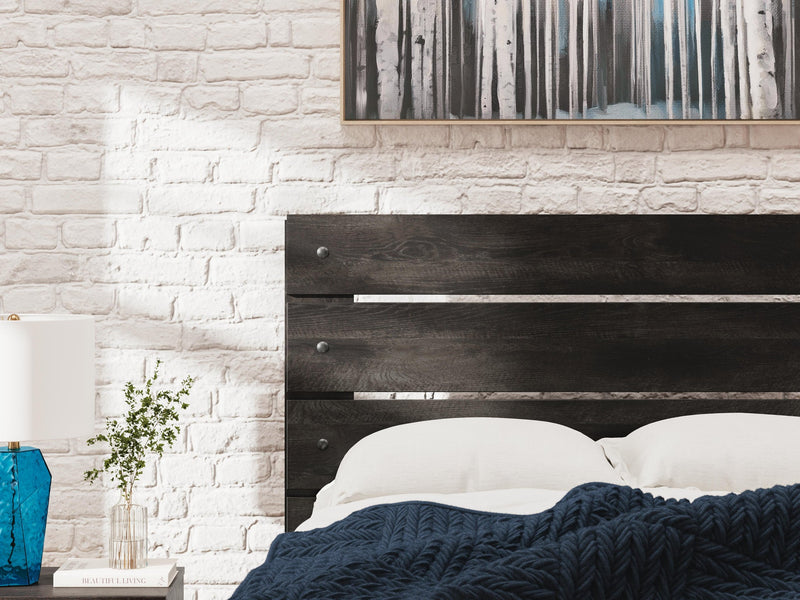 Delmorta Twin Panel Bed with Storage, Dresser, Mirror and Nightstand