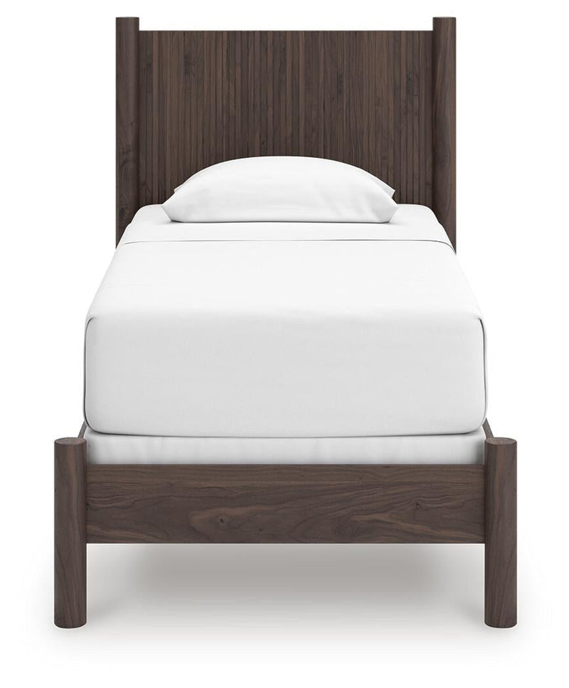 Cadmori Twin Panel Bed, Dresser, Mirror, Chest and Nightstand