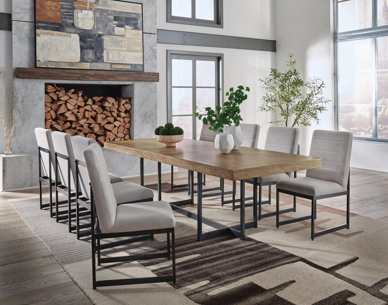 Tomtyn Dining Table and 8 Chairs