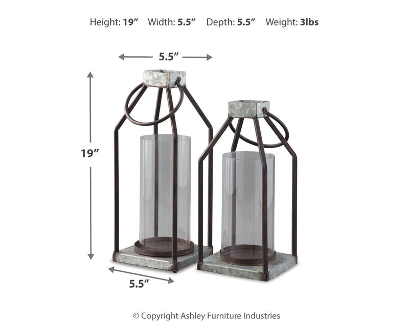 Diedrick I/O Lantern Set (2/CN)