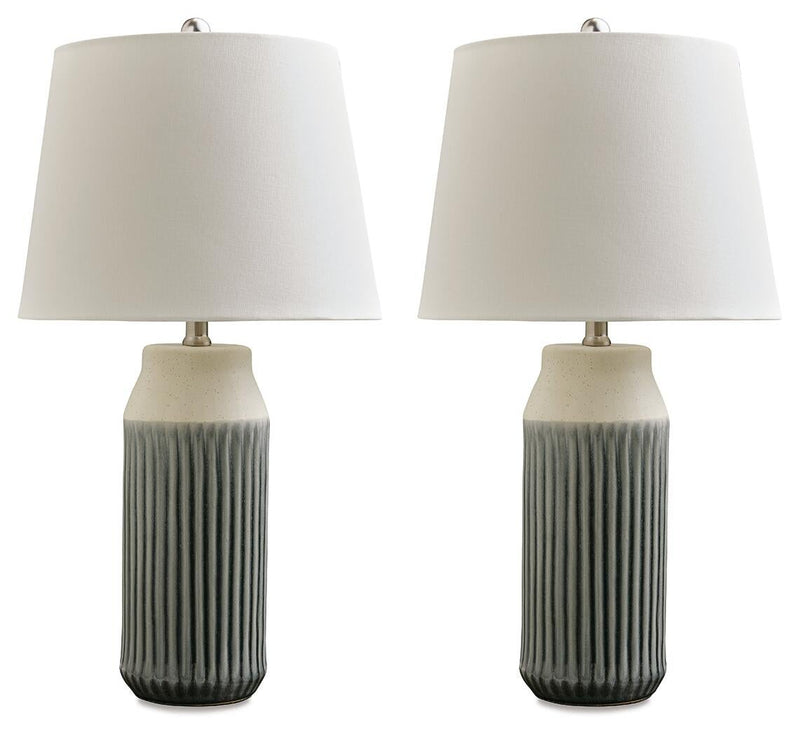 Afener Ceramic Table Lamp (2/CN)