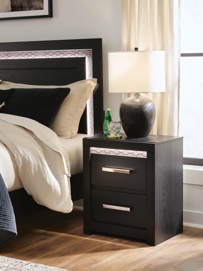 Brizmore Two Drawer Night Stand