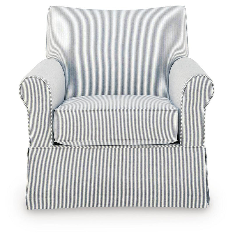 Searcy Swivel Glider Accent Chair