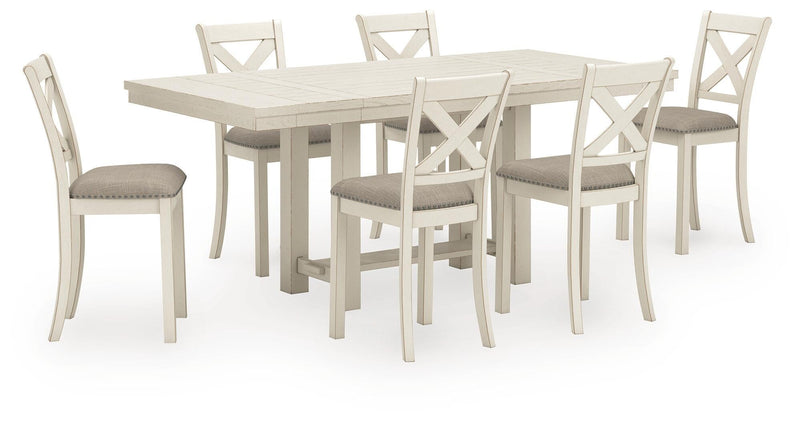 Robbinsdale Counter Height Dining Table and 6 Barstools