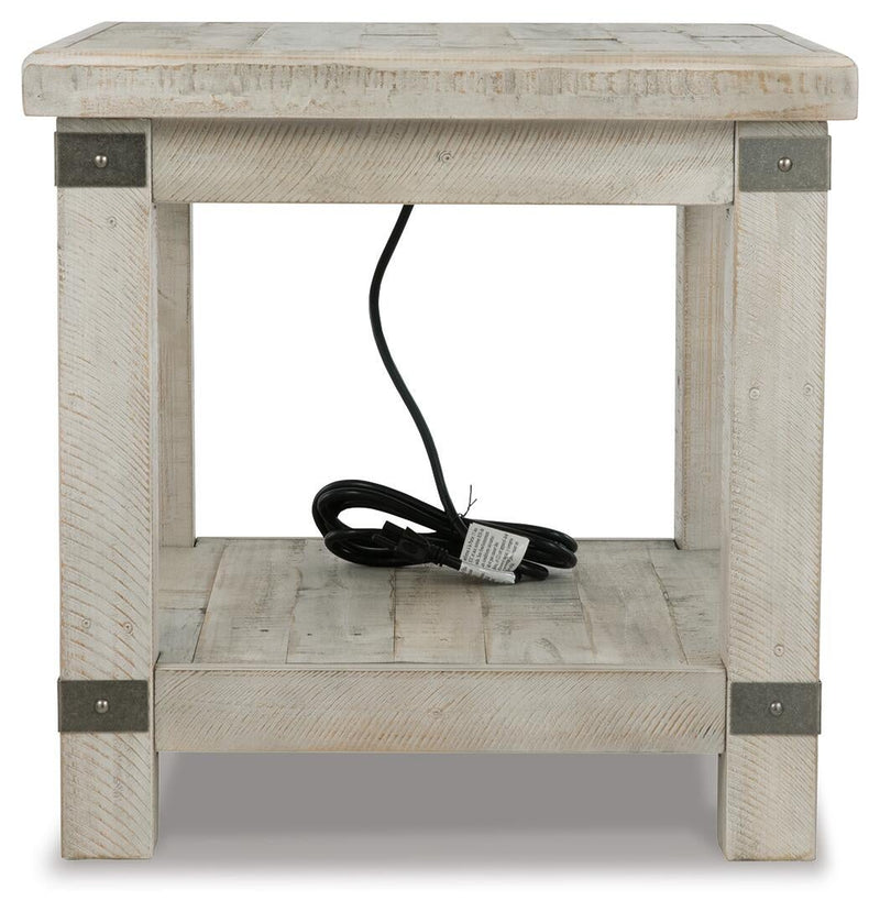 Carynhurst Rectangular End Table