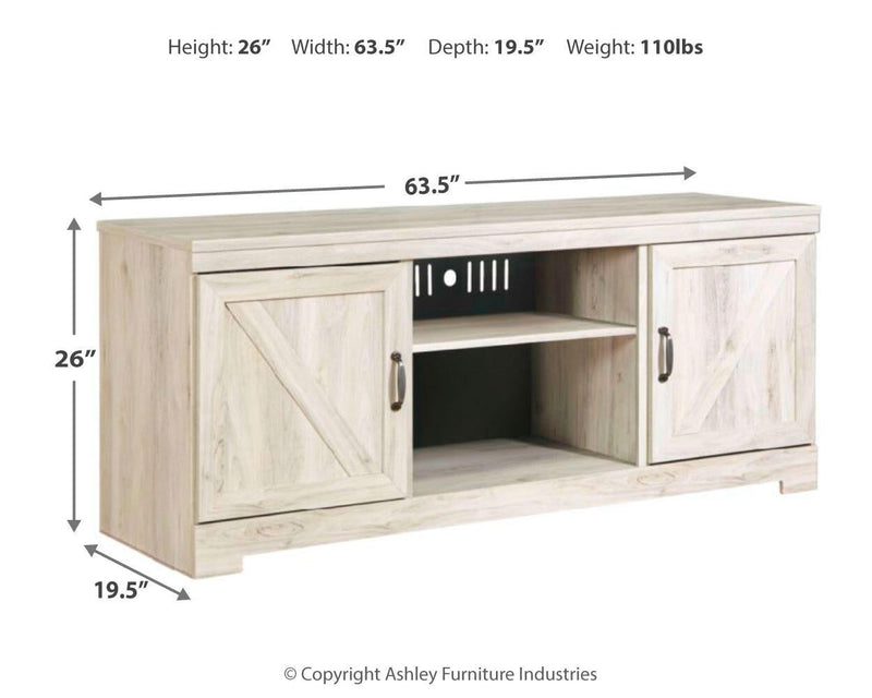 Bellaby LG TV Stand w/Fireplace Option