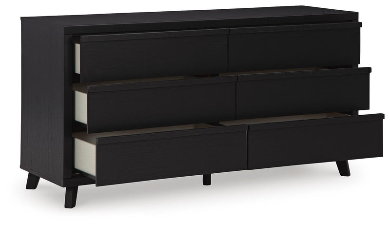 Danziar Six Drawer Dresser