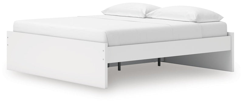 Onita King Platform Bed with 1 Side Storage