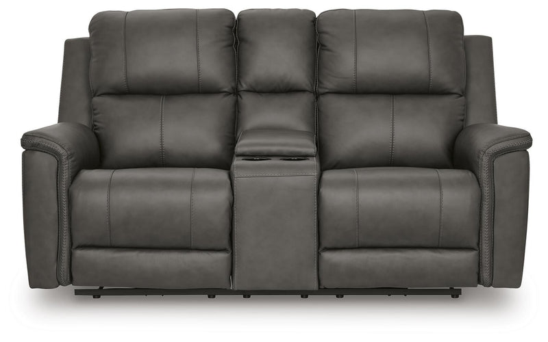 Bleckley PWR REC Loveseat/CON/ADJ HDRST