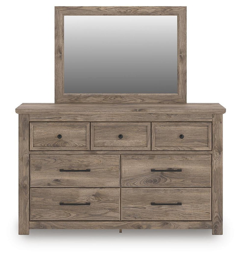 Rusticott Dresser and Mirror