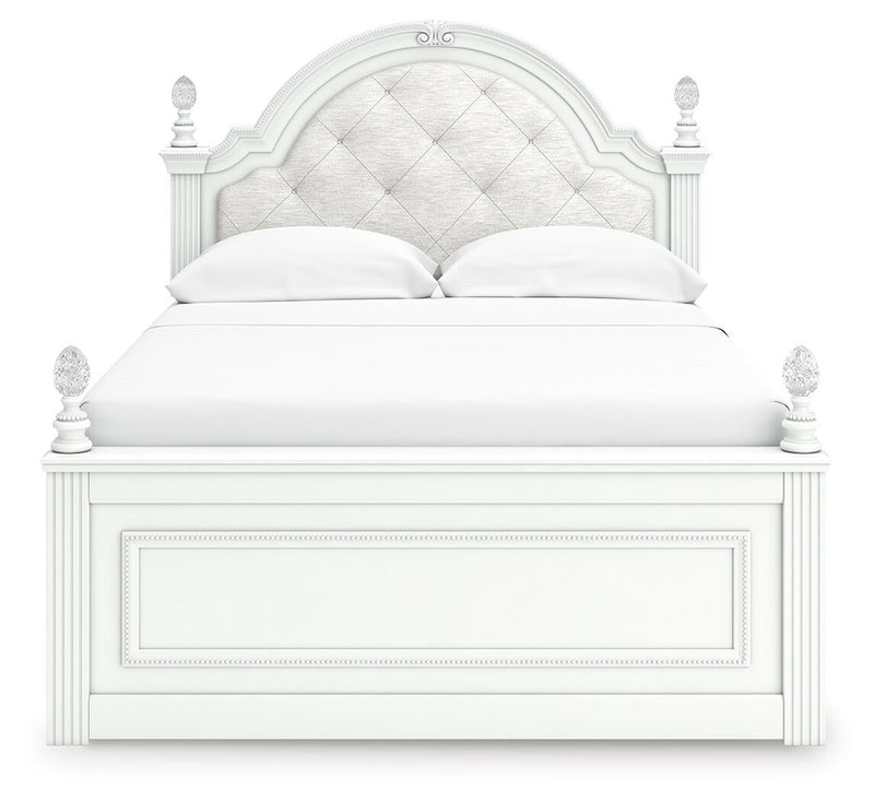Kozlani Full Upholstered Panel Bed