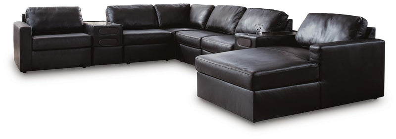 Modmax II 8-Piece Sectional with Chaise and Audio Consoles