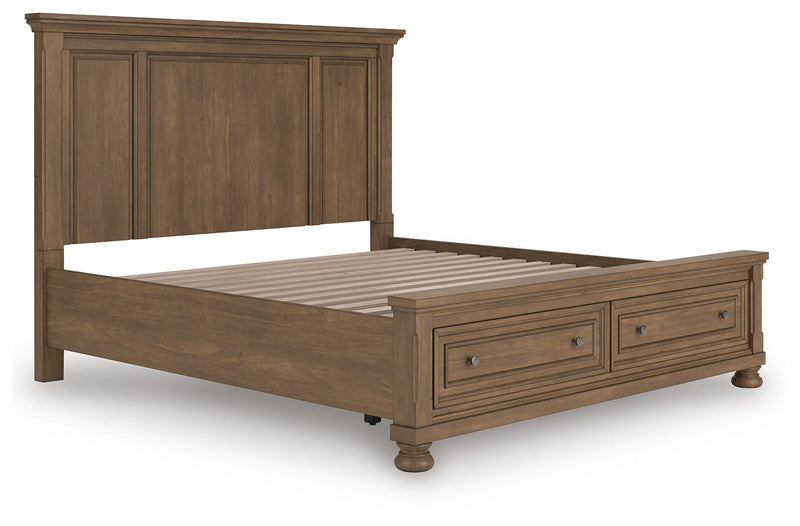 Feddinger King Panel Storage Bed