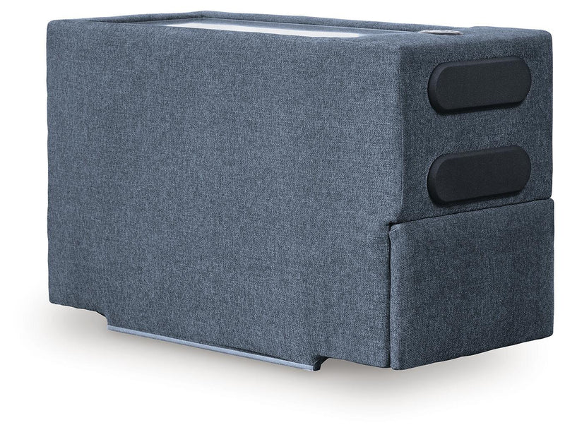 Modmax 8-Piece Sectional with Storage Chaise and Audio Consoles