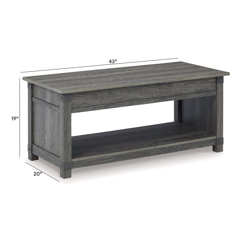 Freedan Rect Lift Top Cocktail Table