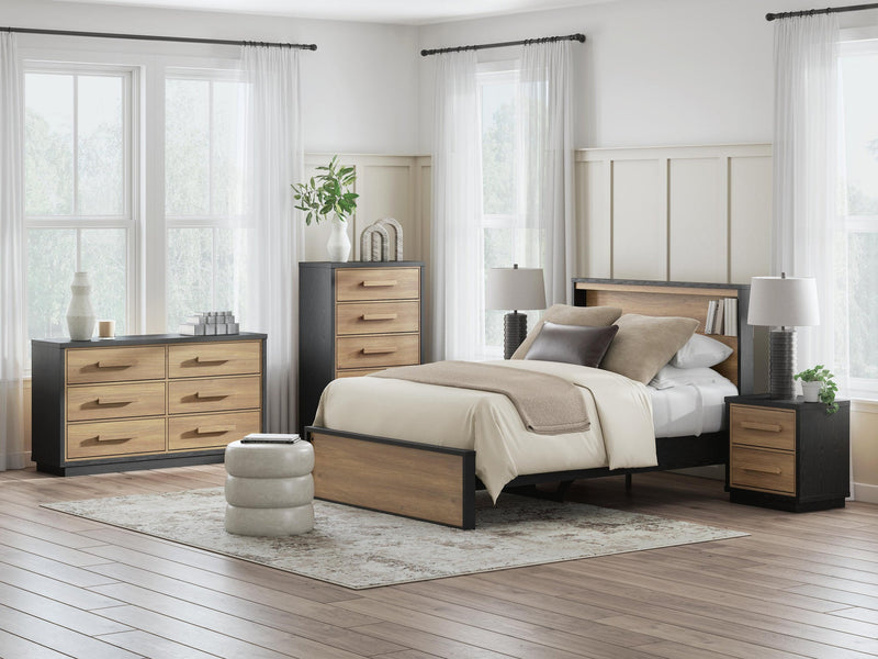 Kozmour Six Drawer Dresser